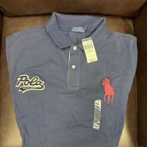Polo by Ralph Lauren Blue Polo Shrit with Large Pony Size 4xlt New with tags